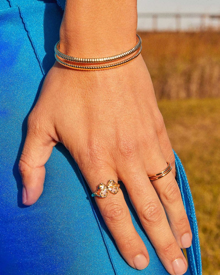 Kendra Scott Bracelets | Layne Cuff Bracelet In Gold