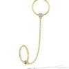 Kendra Scott Demi-Fine Jewelry | Bristol 18K Gold Vermeil Ear Cuff Set In White Sapphire