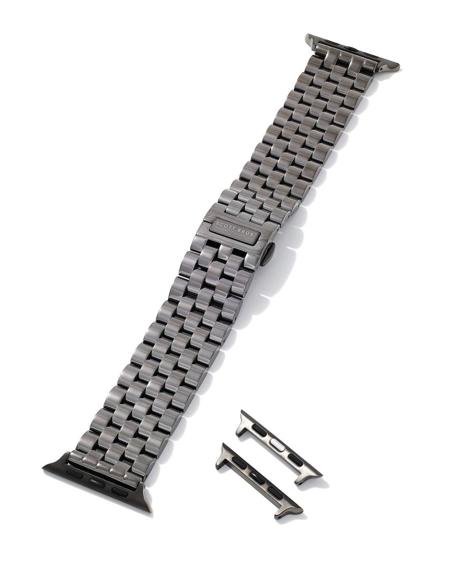 Kendra Scott Watches | Beck 5 Link Watch Band In Gunmetal Stainless Steel