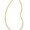 Kendra Scott Necklaces | Curb Chain Necklace In 18K Oxidized Yellow Gold Vermeil