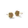 Kendra Scott Earrings | Ansel Rose Stud Earrings In Vintage Gold