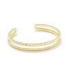 Kendra Scott Bracelets | Layne Cuff Bracelet In Gold