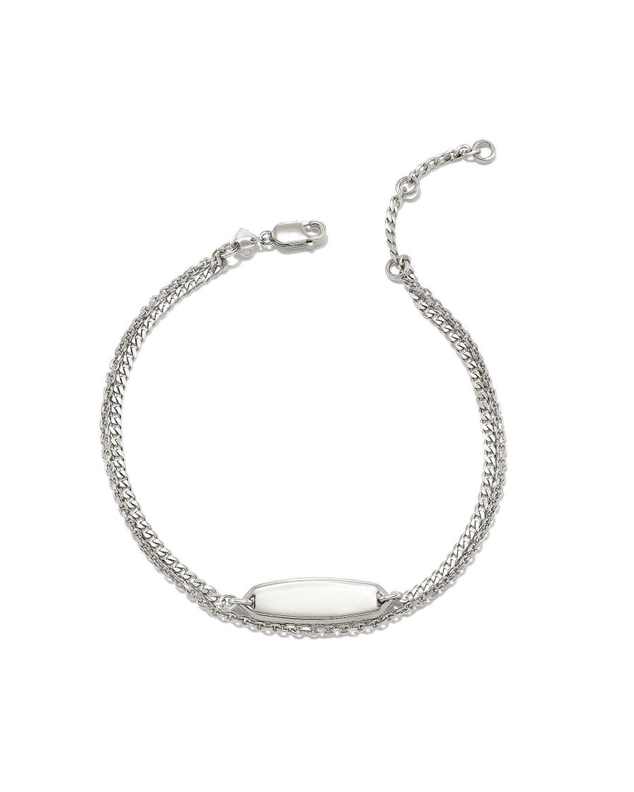 Kendra Scott Bracelets | Marlee Multi Strand Bracelet In Sterling Silver