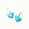 Kendra Scott Earrings | Poppy Vintage Silver Drop Earrings In Variegated Turquoise Magnesite