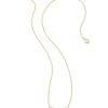 Kendra Scott Necklaces | Blair Gold Butterfly Pendant Necklace In Pink Mix