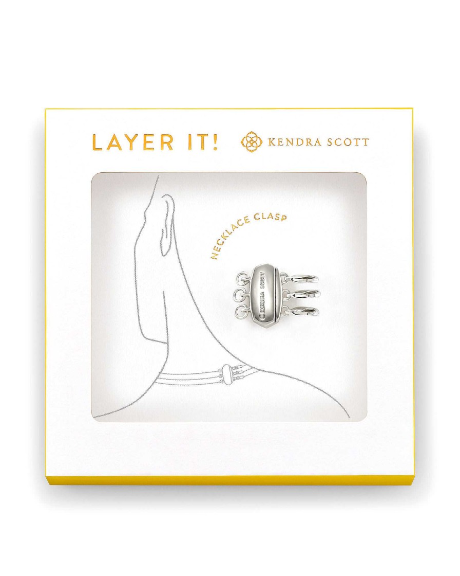 Kendra Scott Storage & Accessories | Layer It! Necklace Clasp In Silver