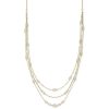 Kendra Scott Necklaces | Rina Gold Multi Strand Necklace In Lustre Glass