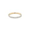 Kendra Scott Rings | Marilyn 14K Yellow Gold Full Eternity Band Ring In White Diamond, .5Ct