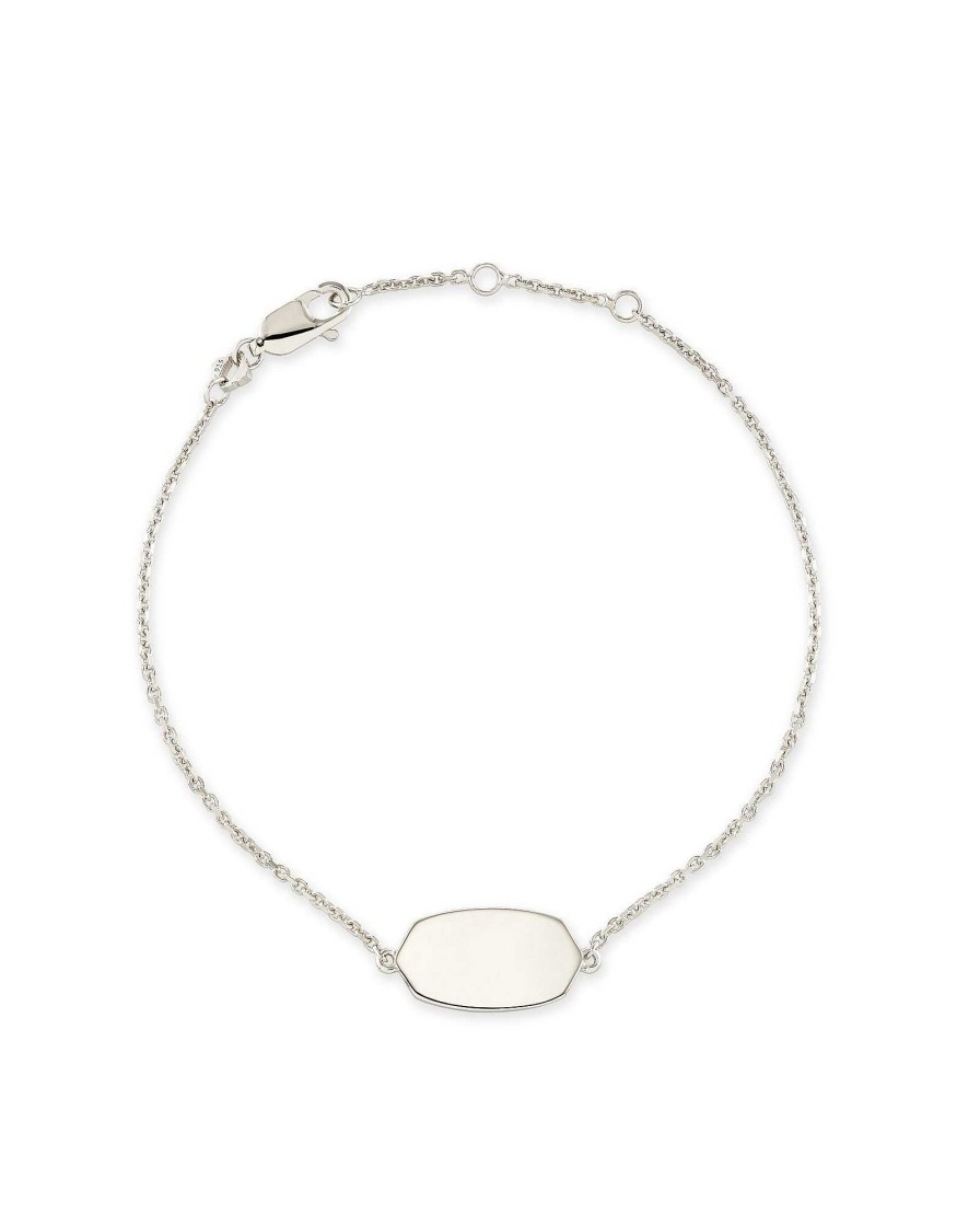 Kendra Scott Bracelets | Elaina Delicate Chain Bracelet In Sterling Silver