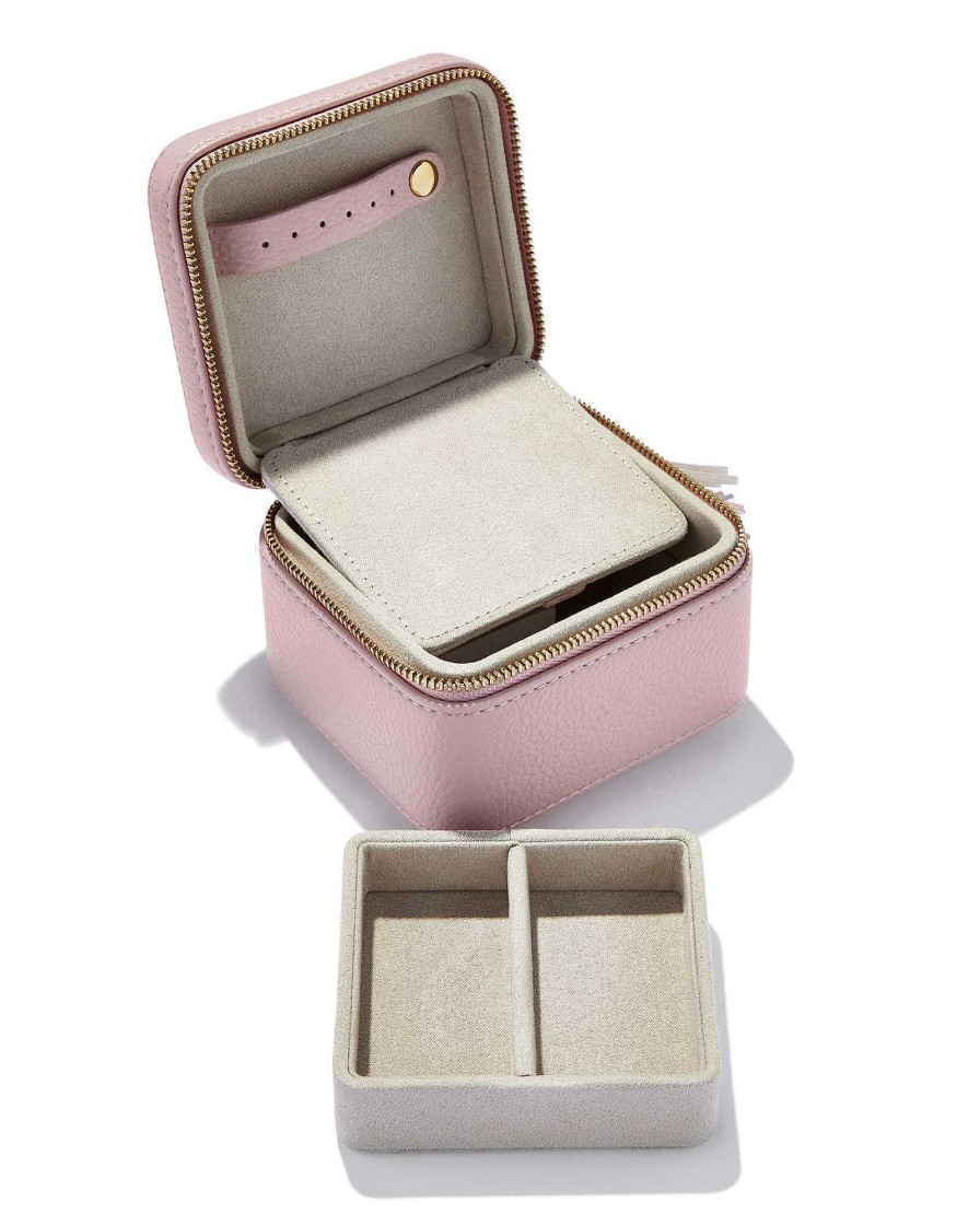 Kendra Scott Storage & Accessories | Small Zip Jewelry Case In Blush Pink