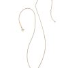 Kendra Scott Necklaces | Stella 14K Yellow Gold Pendant Necklace In White Diamond