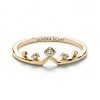 Kendra Scott Rings | Michelle 14K Yellow Gold Band Ring In White Diamond