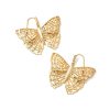 Kendra Scott Earrings | Hadley Butterfly Drop Earrings In Silver