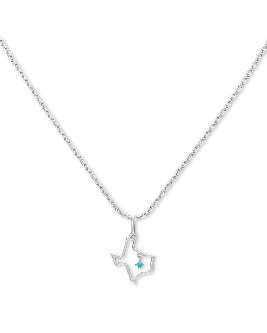 Kendra Scott Necklaces | Texas Charm Necklace In Sterling Silver