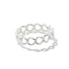 Kendra Scott Rings | Grace Band Ring In Sterling Silver