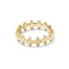 Kendra Scott Rings | Jada Gold Band Ring In White Crystal