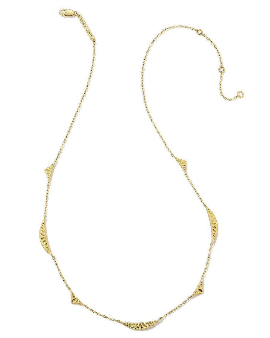 Kendra Scott Necklaces | Sophee Strand Necklace In 18K Yellow Gold Vermeil