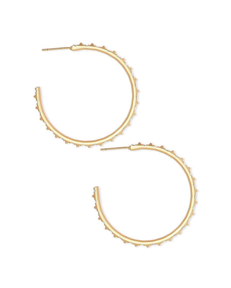 Kendra Scott Earrings | Veronica Hoop Earrings In Gold