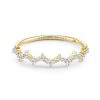 Kendra Scott Rings | Finley 14K Yellow Gold Band Ring In White Diamond