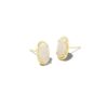 Kendra Scott Earrings | Grayson Gold Stud Earrings In Iridescent Drusy