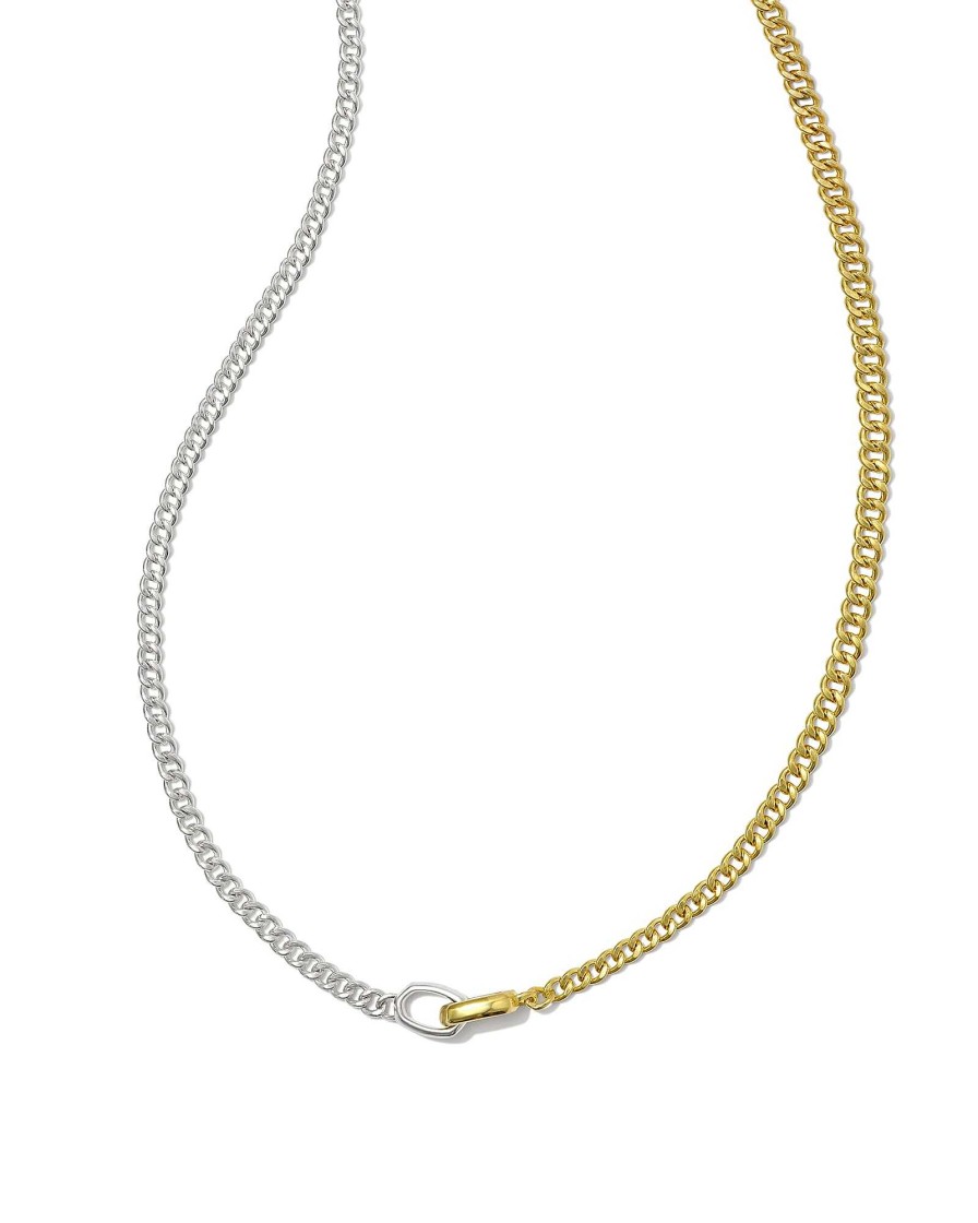 Kendra Scott Necklaces | Ryleigh Chain Necklace In Mixed Metal