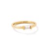 Kendra Scott Rings | Juliette Gold Band Ring In White Crystal