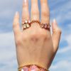 Kendra Scott Bracelets | Daphne Gold Statement Cuff In Light Pink Iridescent Abalone