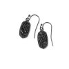 Kendra Scott Earrings | Lee Gunmetal Drop Earrings In Black Drusy