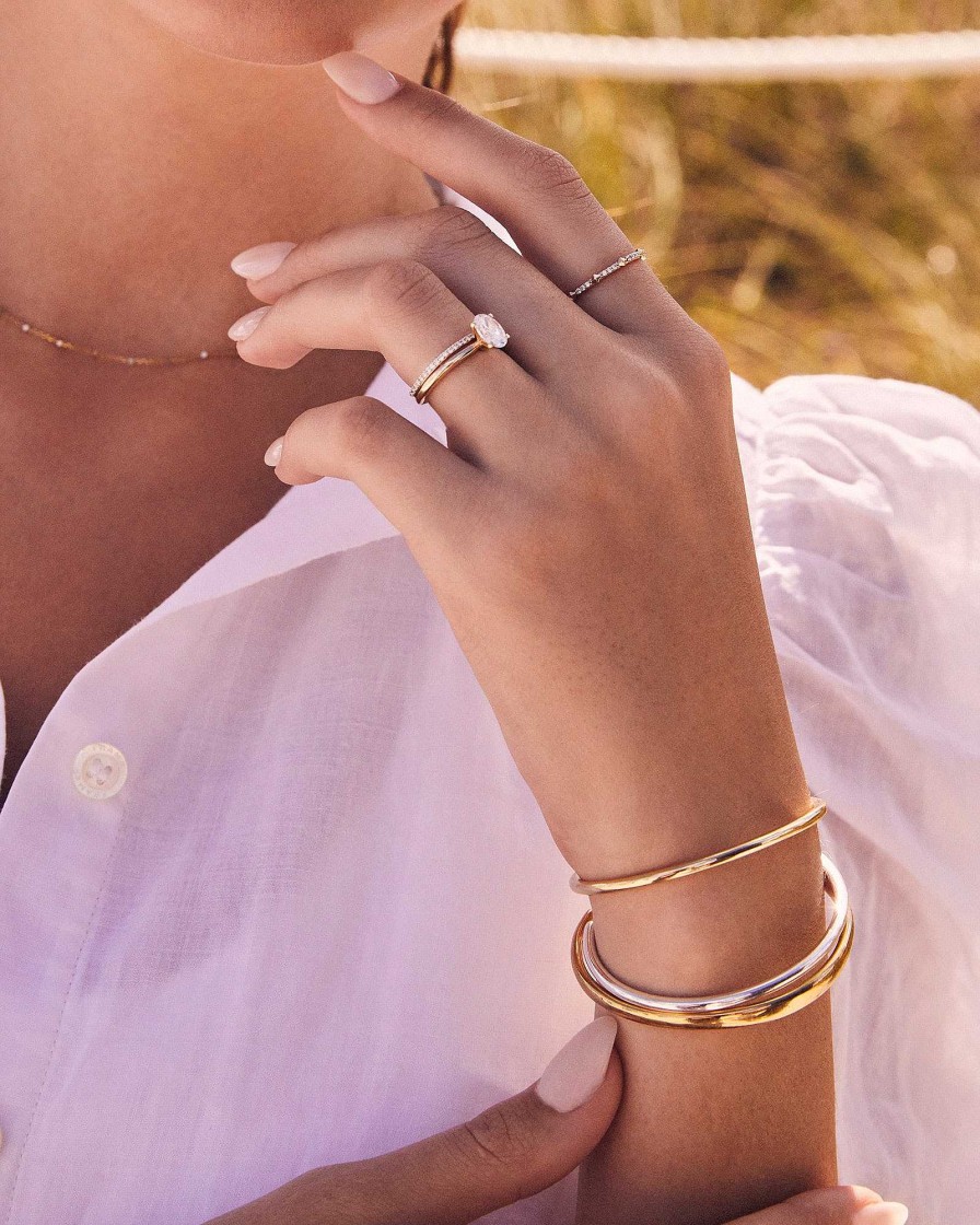 Kendra Scott Bracelets | Keeley Cuff Bracelet In 18K Gold Vermeil