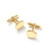 Kendra Scott Demi-Fine Jewelry | Davis Cuff Links In 18K Gold Vermeil