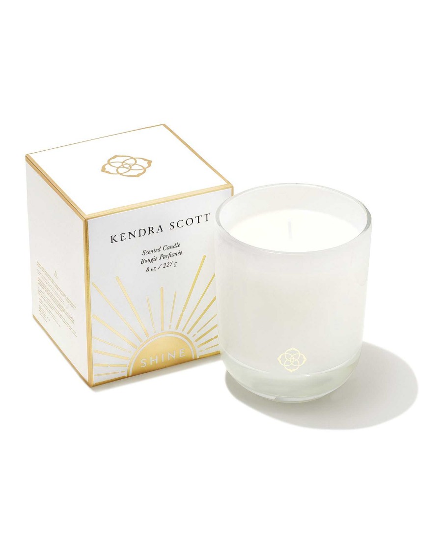 Kendra Scott Storage & Accessories | 20Th Anniversary Large Tumbler Candle Clear White Signature