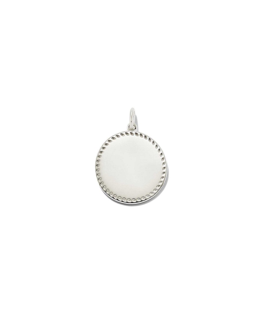 Kendra Scott Demi-Fine Jewelry | Aubree Charm In Sterling Silver