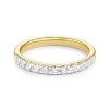 Kendra Scott Rings | Raleigh 14K Yellow Gold Band Ring In White Diamond