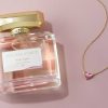 Kendra Scott Necklaces | Framed Ari Heart Gold Pendant Necklace In Azalea Illusion And Ruby Musk Eau De Parfum 75Ml Fragrance Gift Set