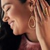 Kendra Scott Rings | Boone Small Cocktail Ring In Vintage Gold