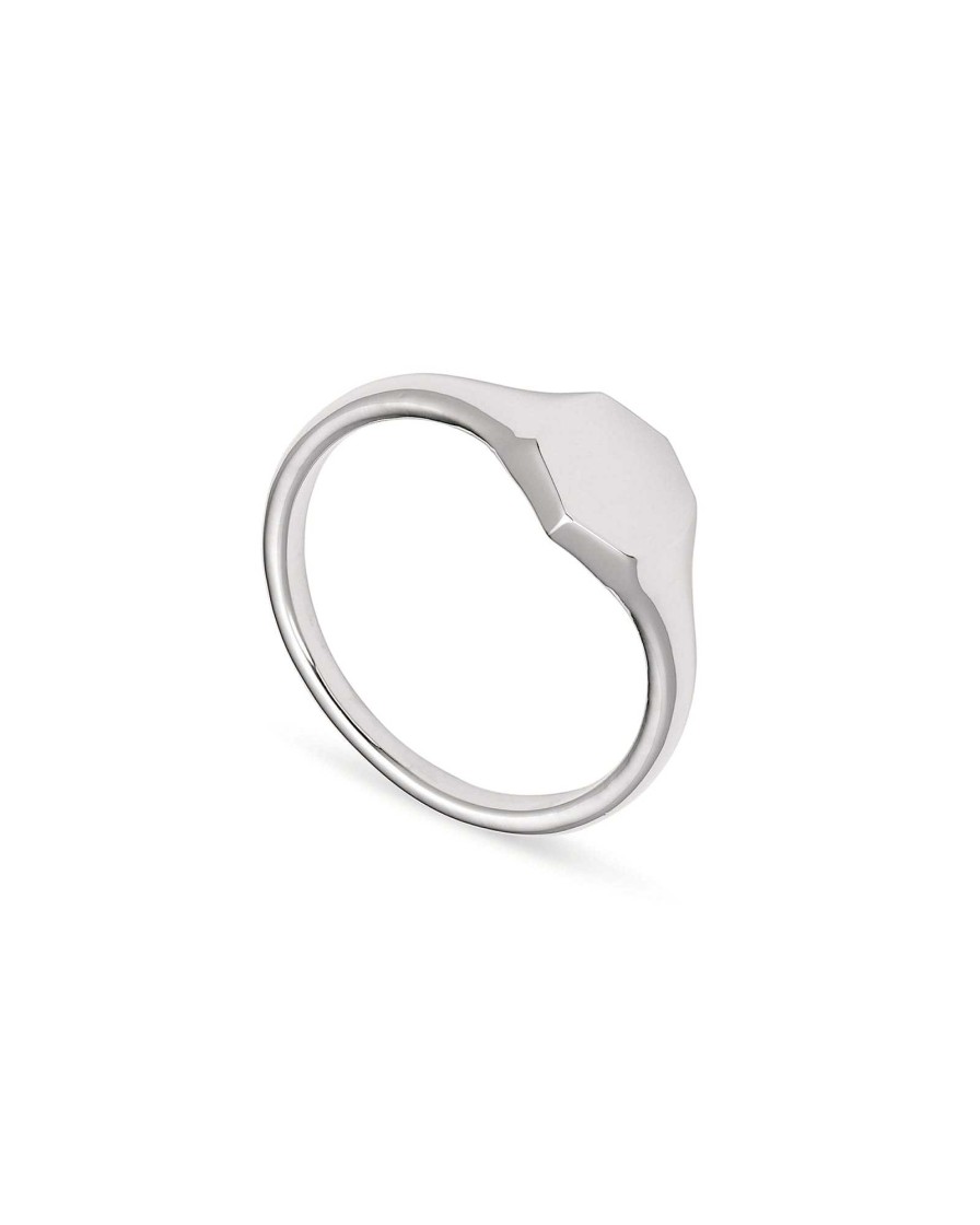 Kendra Scott Rings | Davis Signet Ring In Sterling Silver