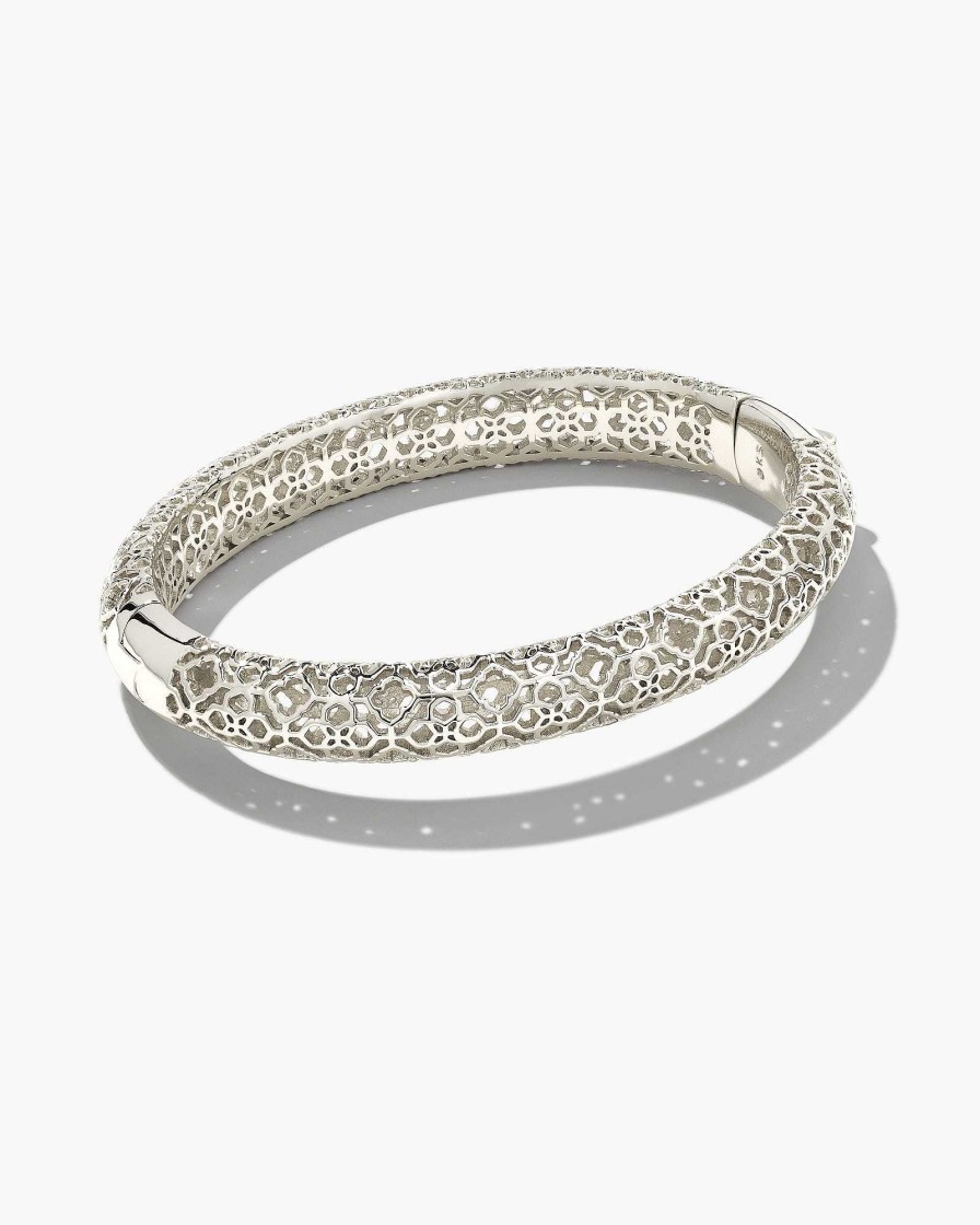 Kendra Scott Bracelets | Abbie Bangle Bracelet In Silver