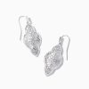 Kendra Scott Earrings | Abbie Drop Earrings In Silver