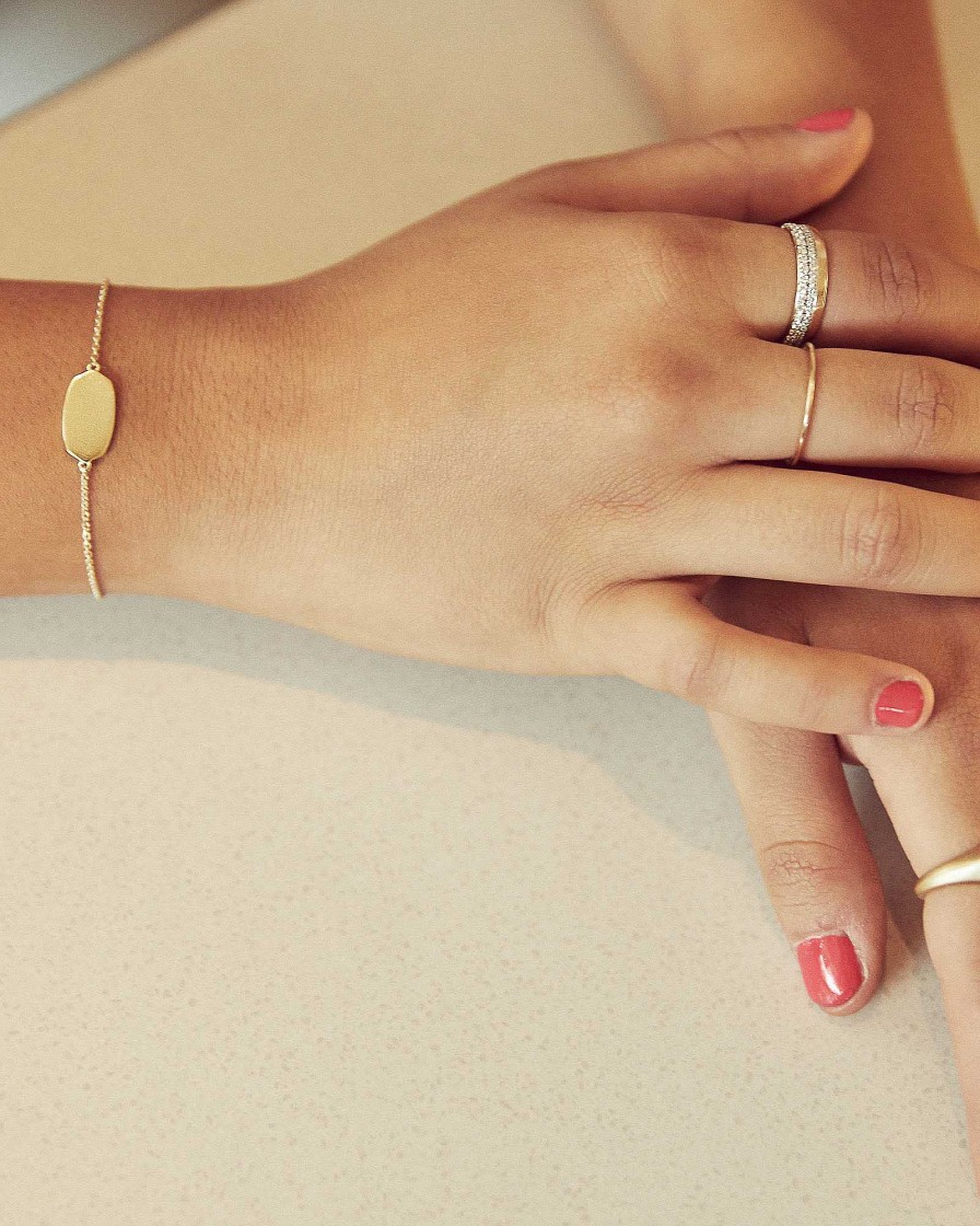 Kendra Scott Bracelets | Elaina Delicate Chain Bracelet In Sterling Silver