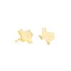 Kendra Scott Earrings | Texas Stud Earrings In 18K Gold Vermeil