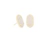 Kendra Scott Earrings | Ellie Gold Stud Earrings In Iridescent Drusy