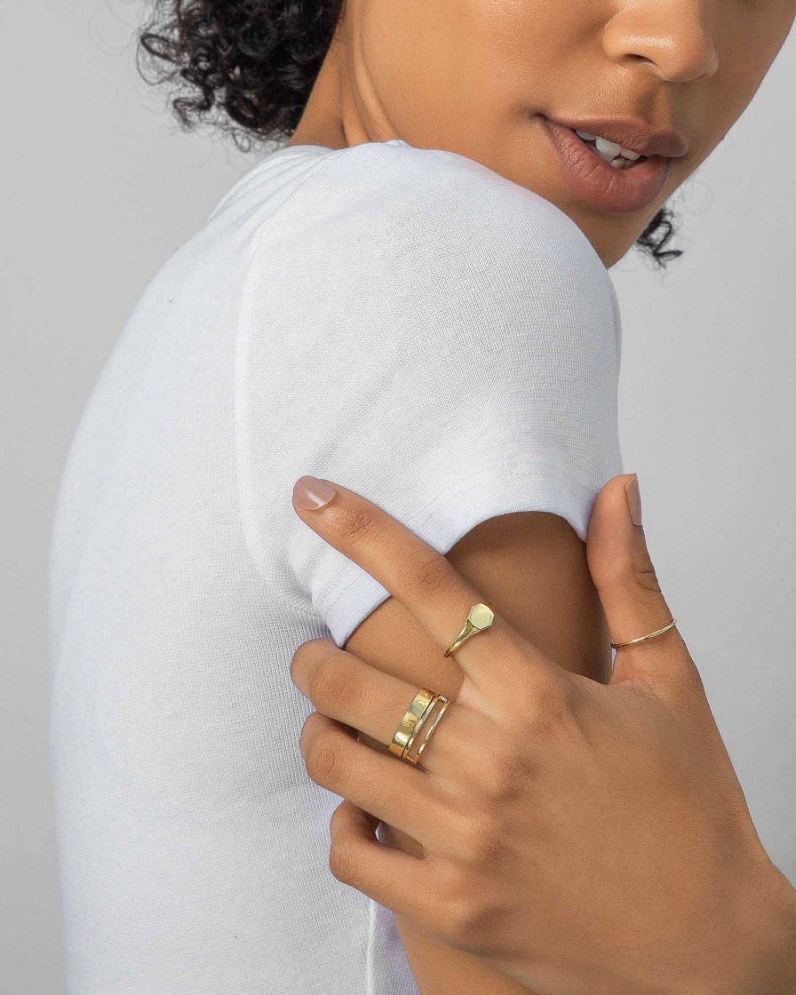 Kendra Scott Rings | Larissa Band Ring In Sterling Silver