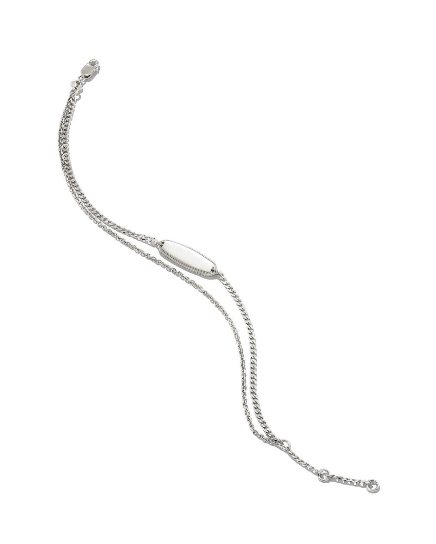 Kendra Scott Bracelets | Marlee Multi Strand Bracelet In Sterling Silver