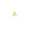 Kendra Scott Earrings | Letter A Single Stud Earring In 18K Gold Vermeil