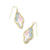 Kendra Scott Earrings | Abbie Gold Drop Earrings In Dichroic Glass