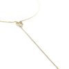 Kendra Scott Necklaces | Tegan 14K Yellow Gold Y Necklace In White Diamond