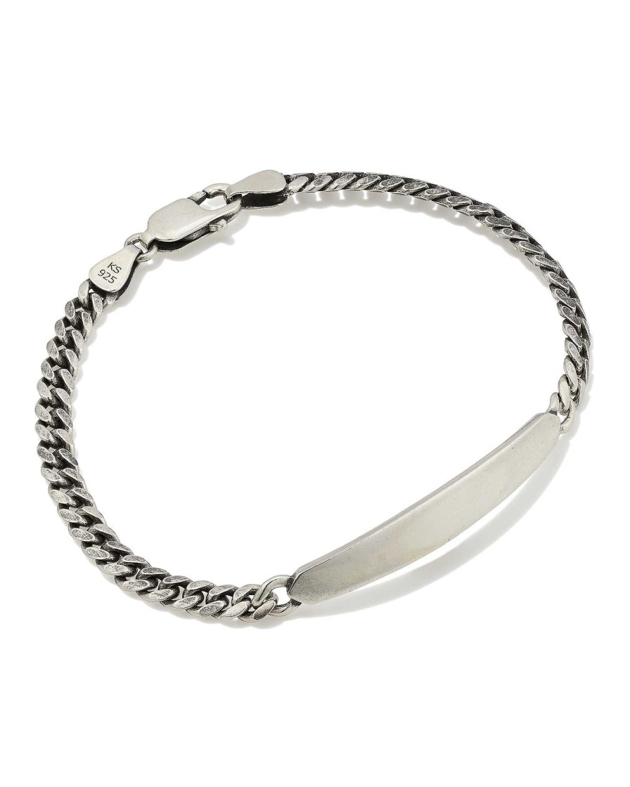 Kendra Scott Bracelets | Levi Chain Bracelet In Oxidized Sterling Silver