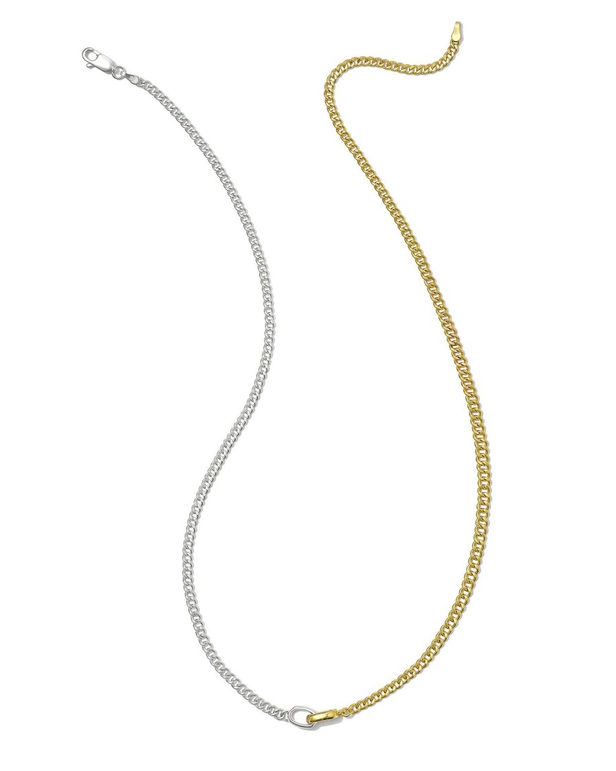 Kendra Scott Necklaces | Ryleigh Chain Necklace In Mixed Metal