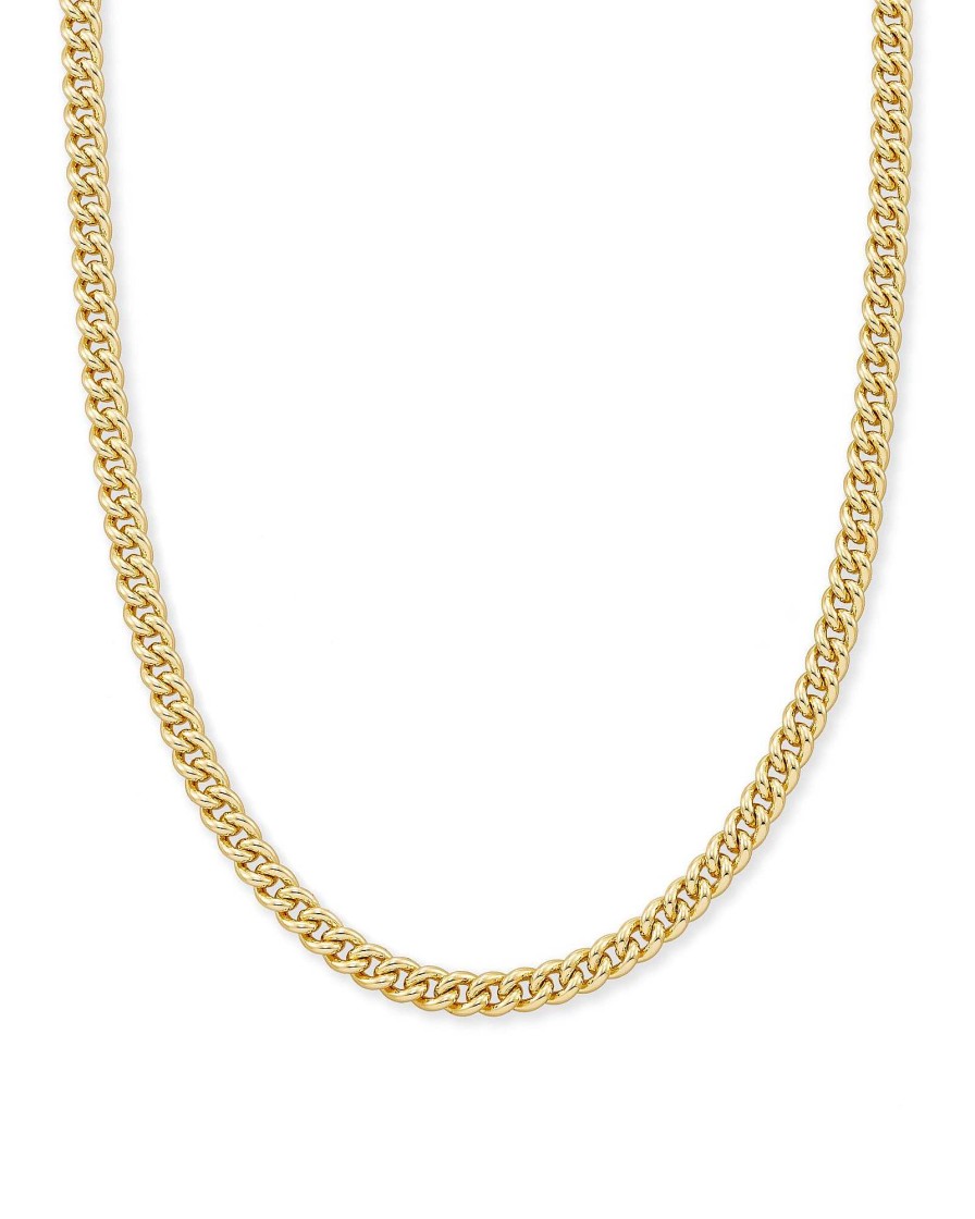 Kendra Scott Necklaces | Ace Chain Necklace In Gold