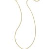 Kendra Scott Necklaces | Maia 18K Gold Vermeil Heartburst Pendant Necklace In White Sapphire